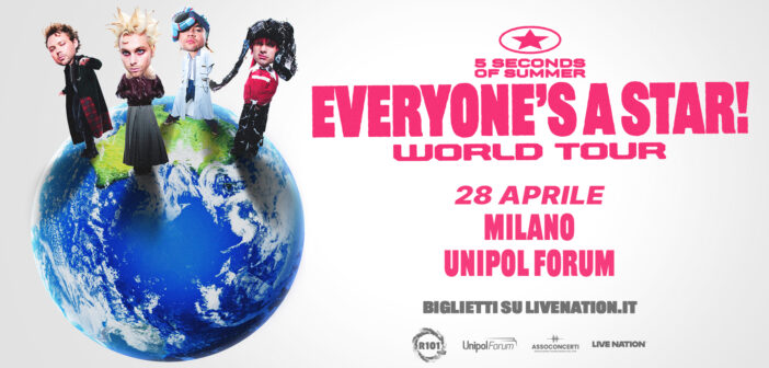 5 Seconds of Summer a Milano ad aprile 2026